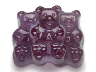 Concord Grape Gummi Bears 4/5lb